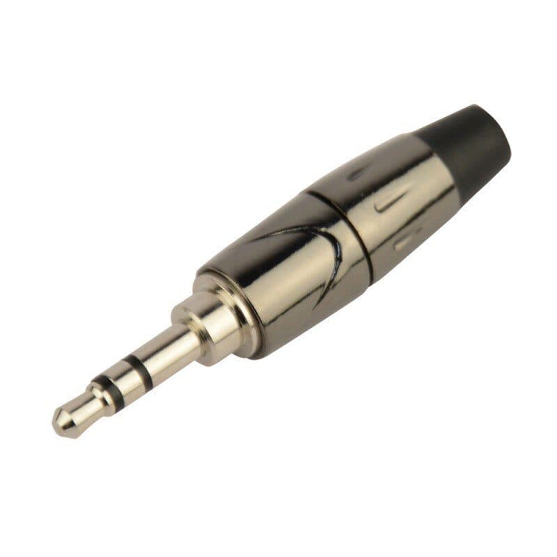 Spinotto jack TRS-M 3,5 mm cromato J35ST - AUDIOPHONY HIT-H10876