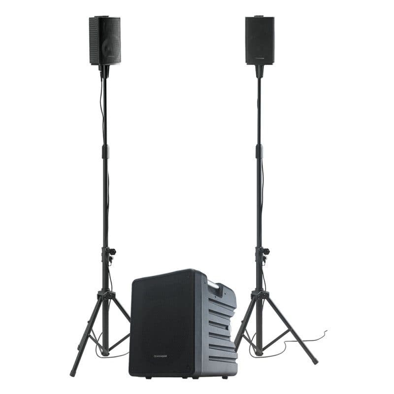 Sistema PA MOJO1042 con vano satelliti e app MojoControl - AUDIOPHONY HIT-H10982