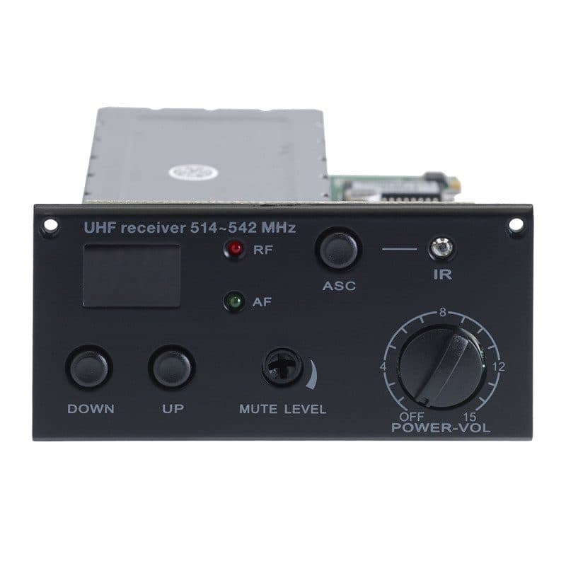 UHF 16 channel receiver 514-542 MHz Recept F5 - AUDIOPHONY HIT-H11019