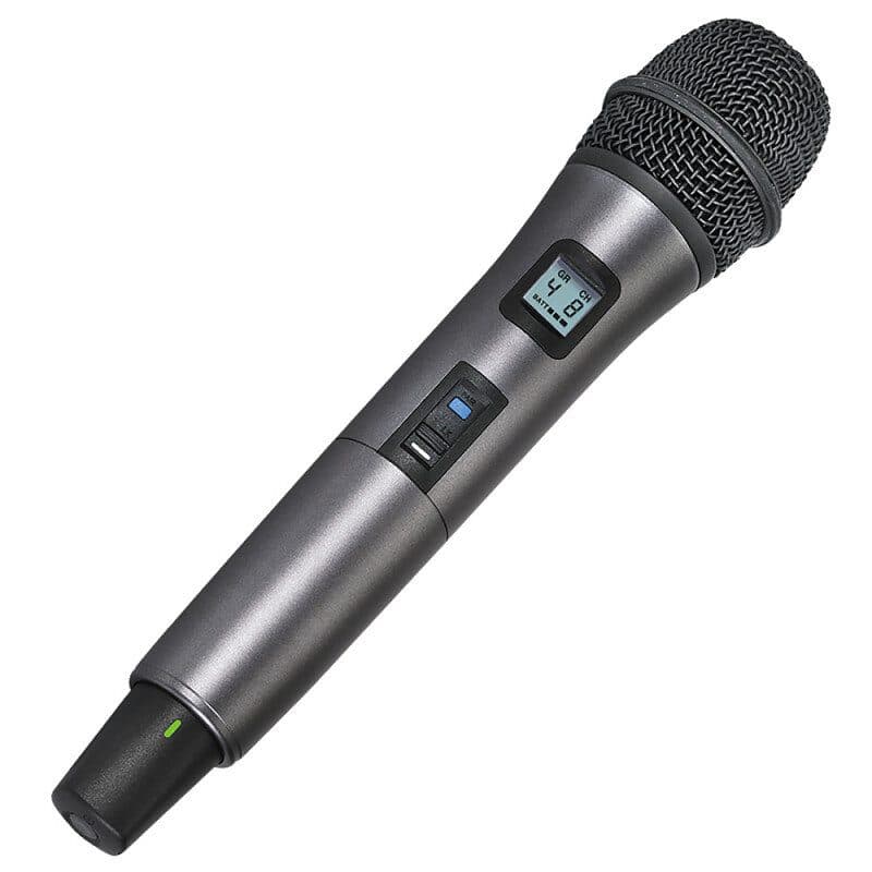 Handheld dynamic wireless microphone UHF 514-564 MHz UHF410-HAND-F5 - AUDIOPHONY HIT-H11027