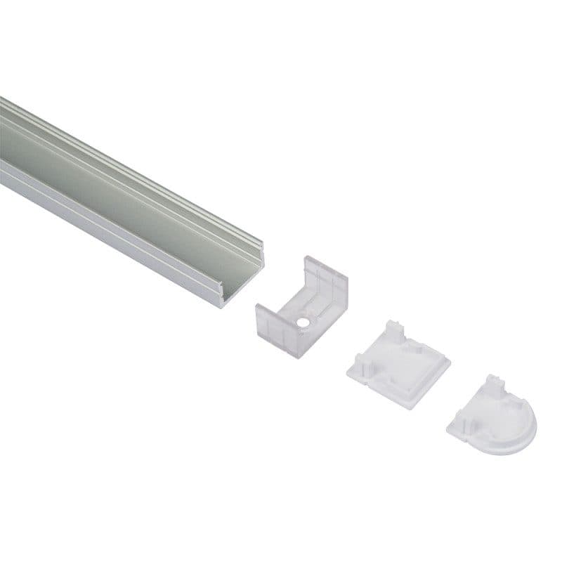 Aluminium profile 11x20 mm 2 m TAPEprofil-E - CONTEST HIT-H11059