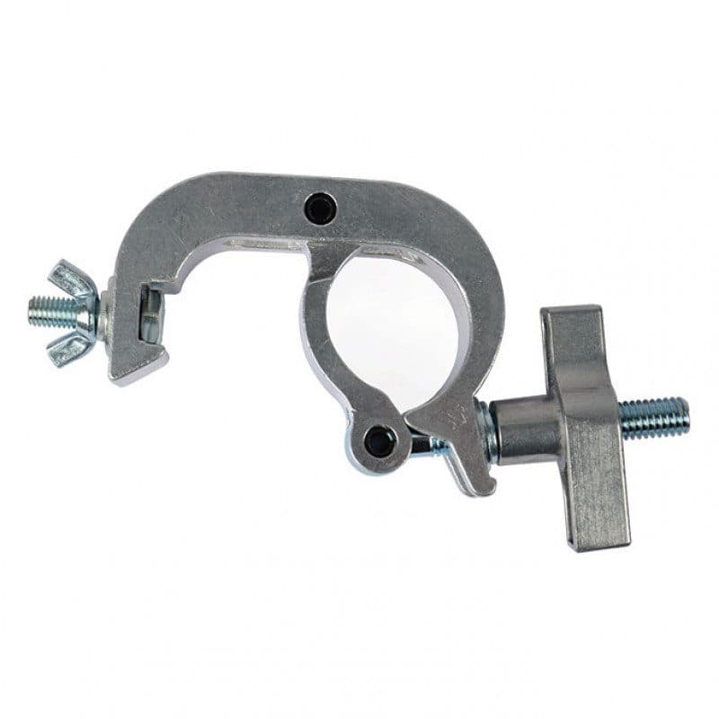 Clamp flood lights tubes 48-51 mm M10 bolt MWL 150 kg silver - CONTESTAGE HIT-H11104