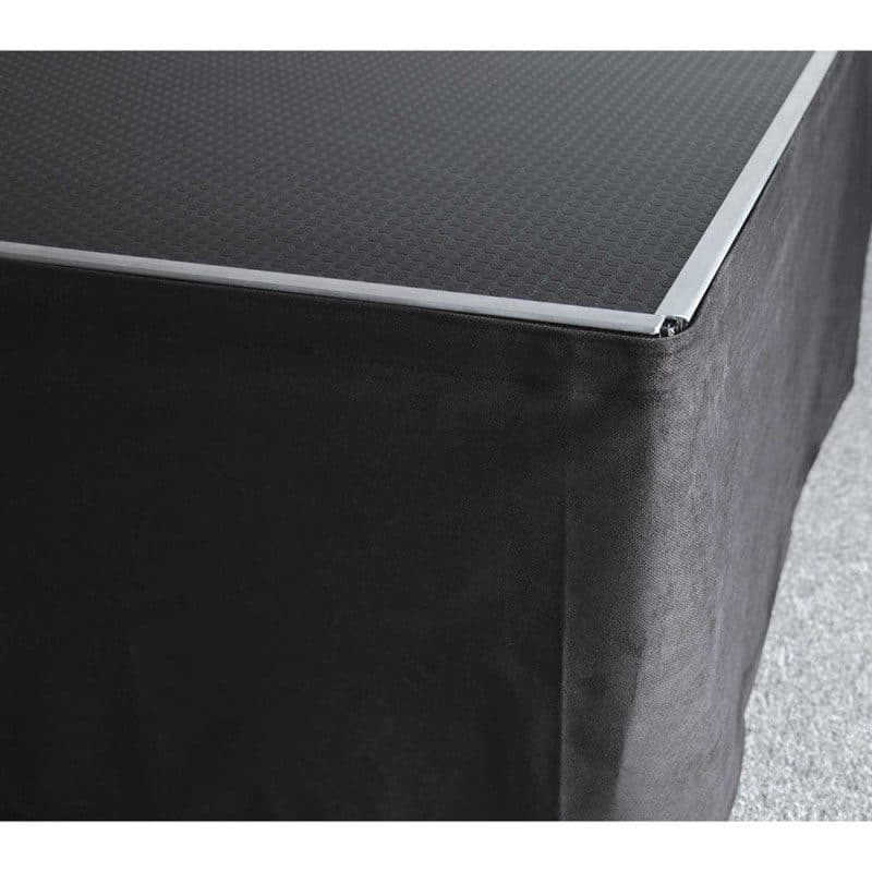 Gonna da palco PLTL 100x600 cm nera - CONTESTAGE HIT-H11114