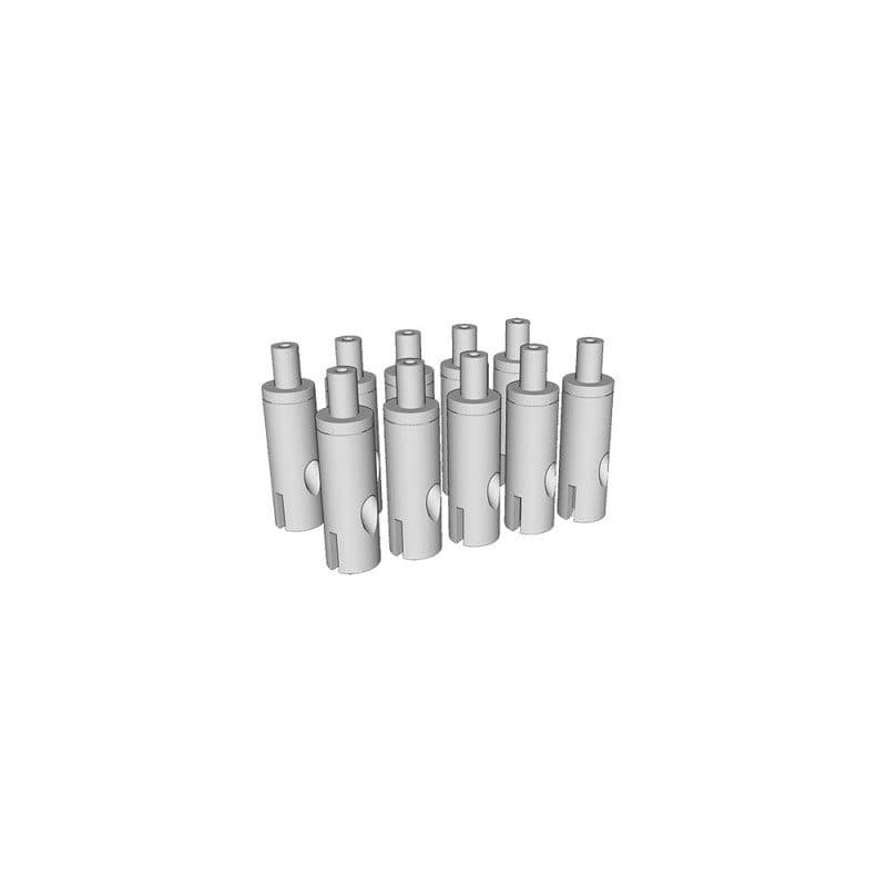 Fermacavo per viti M6 10 pezzi LuxyMod-Fix6 - Contest HIT-H11215