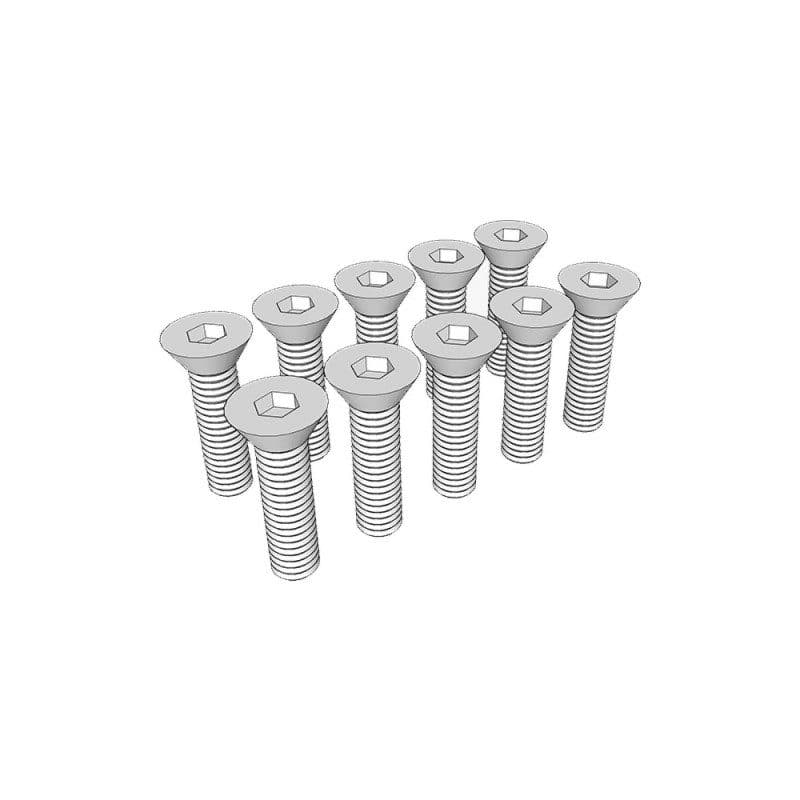 Viti M3 testa cava esagonale nere Fix1/Fix2 10 pz - CONTEST HIT-H11226