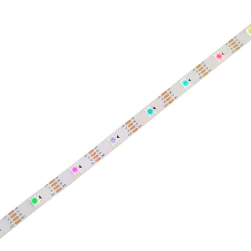 Nastro LED pixel tricolore 30 LED/m IP20 5V WS2813 - CONTEST HIT-H11254