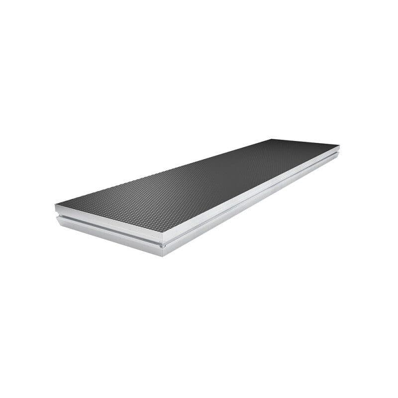 Piattaforma PRO 2x0,5m 15mm antiscivolo 750 kg/m² nera - CONTESTAGE HIT-H11324