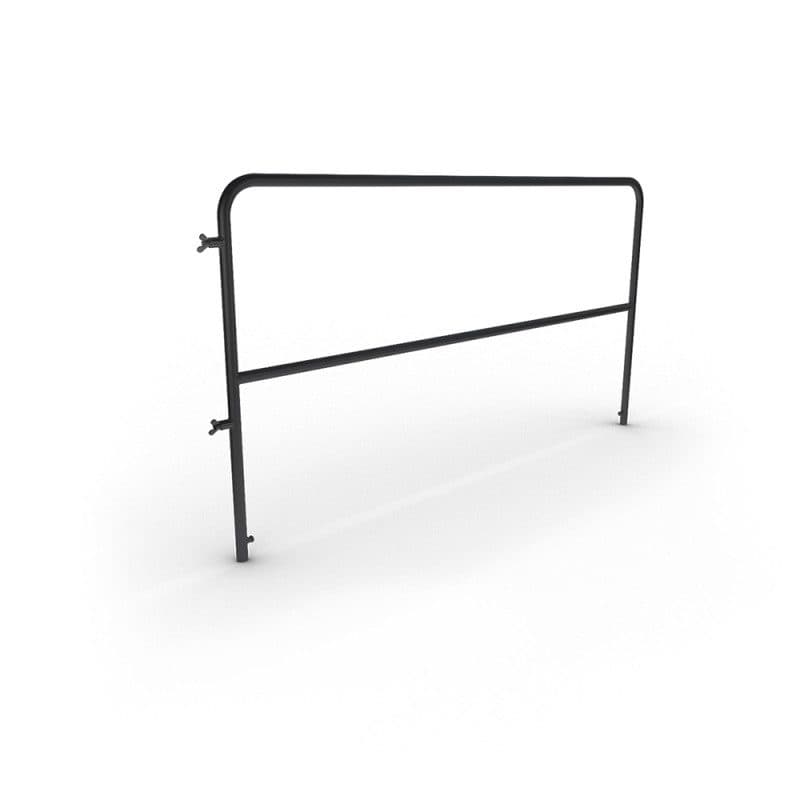 Parapetto piattaforma PLTPRO 2 m nero - CONTESTAGE HIT-H11327
