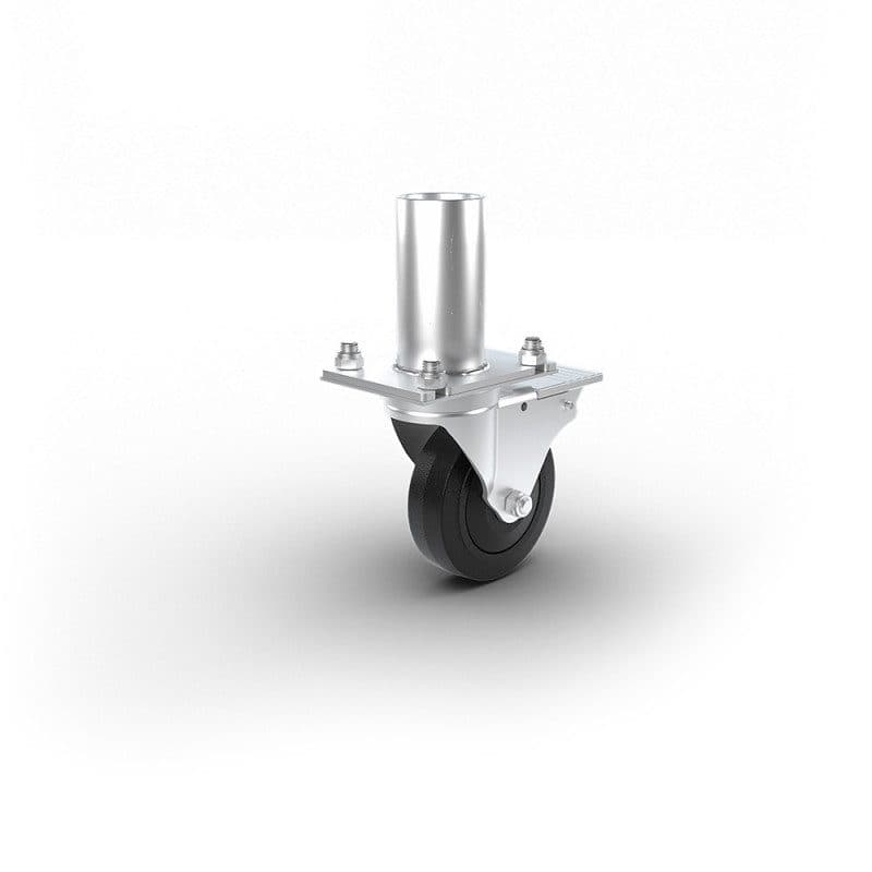 Piede tondo con ruota 25 cm - CONTESTAGE HIT-H11338