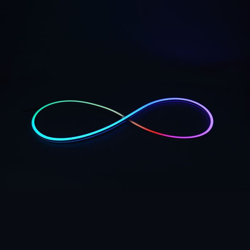 Tubo silicone effetto neon 12x20mm 5m nastro LED 10mm - Contest HIT-H11353