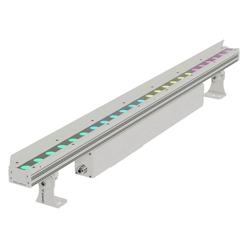Proiettore architetturale RGBL 24 LED 4W 12° IP66 DMX - Contest HIT-H11379