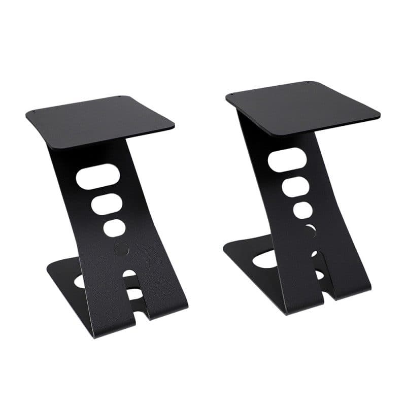 Coppia stand in acciaio per diffusori monitor con cuscinetti - HILEC HIT-H11422