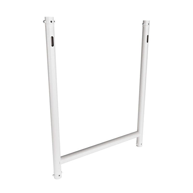Telaio a H per appendere fari, tubi 50mm, bianco - CONTESTAGE UNO-HW