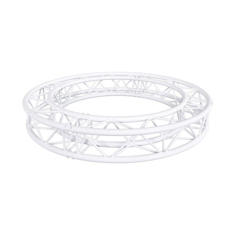 Quadruple round truss Ø2m, 290mm tubes, 4 parts, white - CONTESTAGE HIT-H11505