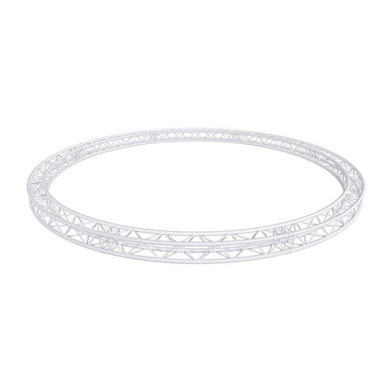Quadruple round truss Ø6m, 290mm tubes, 8 parts, white - CONTESTAGE HIT-H11508