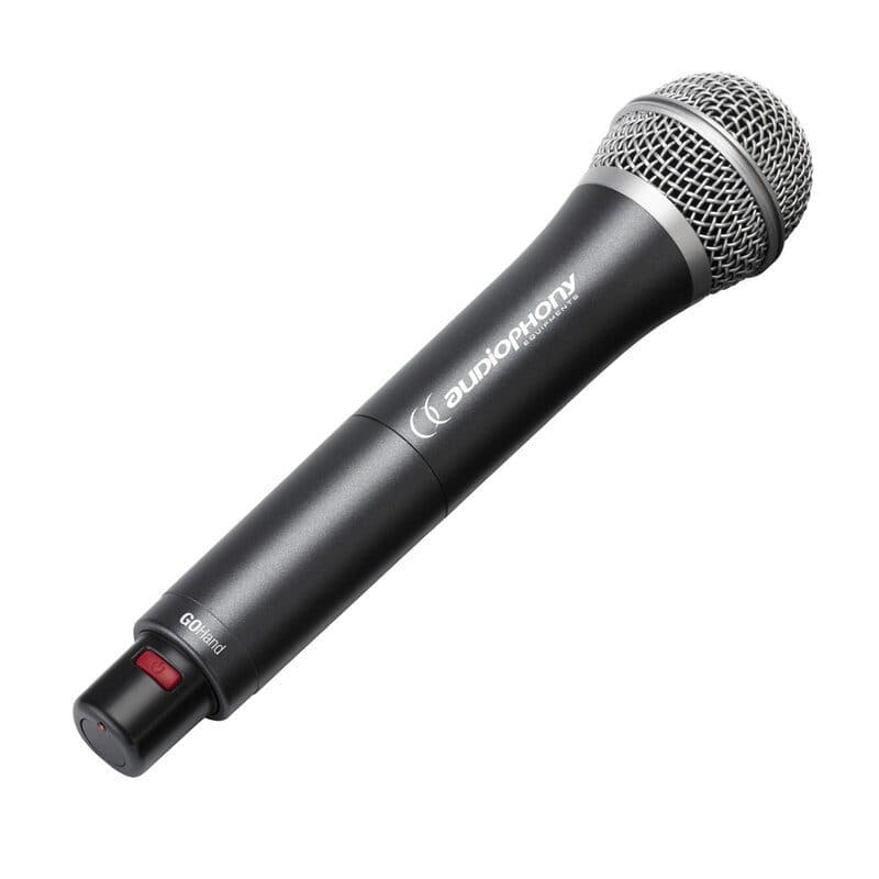 UHF handheld wireless microphone 16 freq. condenser capsule GO-Hand-F6 - AUDIOPHONY HIT-H11671