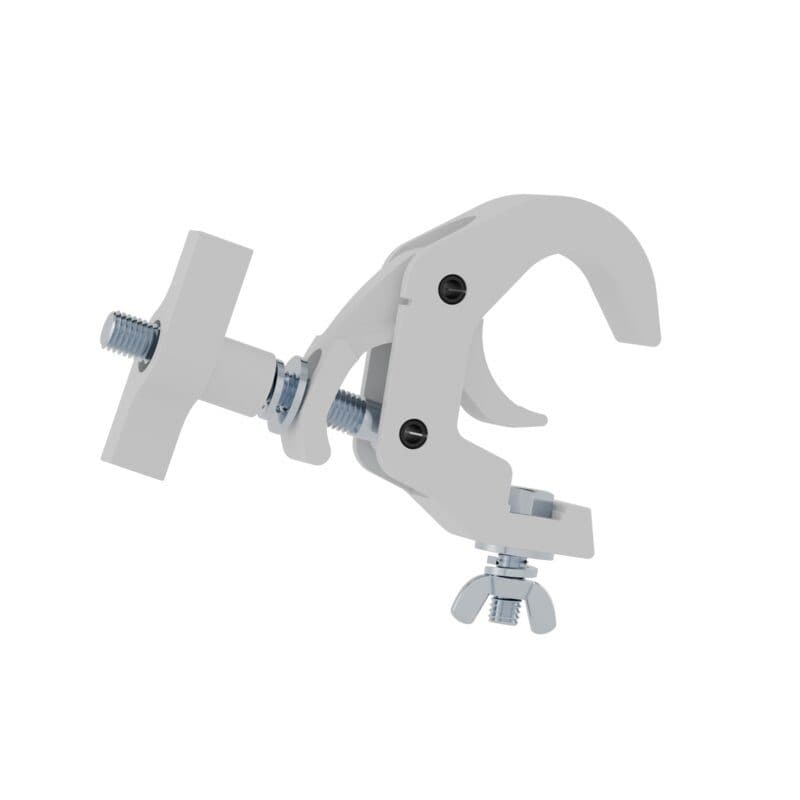 Gancio rapido tubo 38-51mm 150kg bianco FAST CLAMP-V2 W - Contestage HIT-H11679