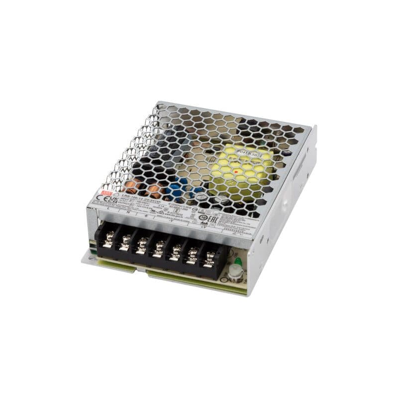 Alimentatore 12VDC 100W 8,5A IP20 2 uscite - CONTEST HIT-H11698