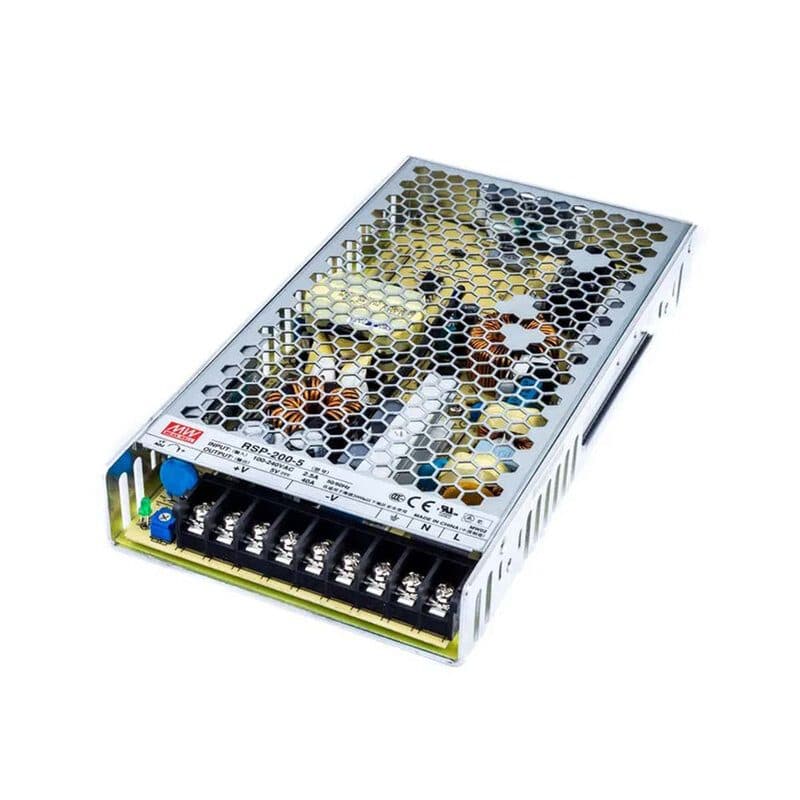 Alimentatore switching 5V 200W 40A IP20 singola uscita - Contest RSP-200-5
