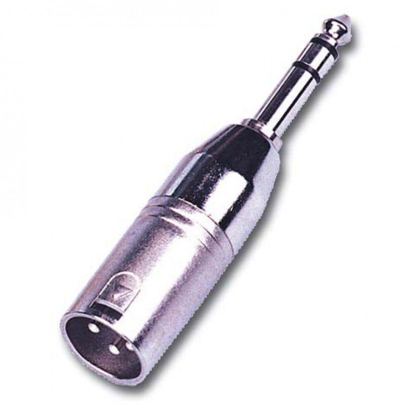 Adattatore XLR3 maschio a TRS 6,35 mm maschio - Audiophony HIT-H6563