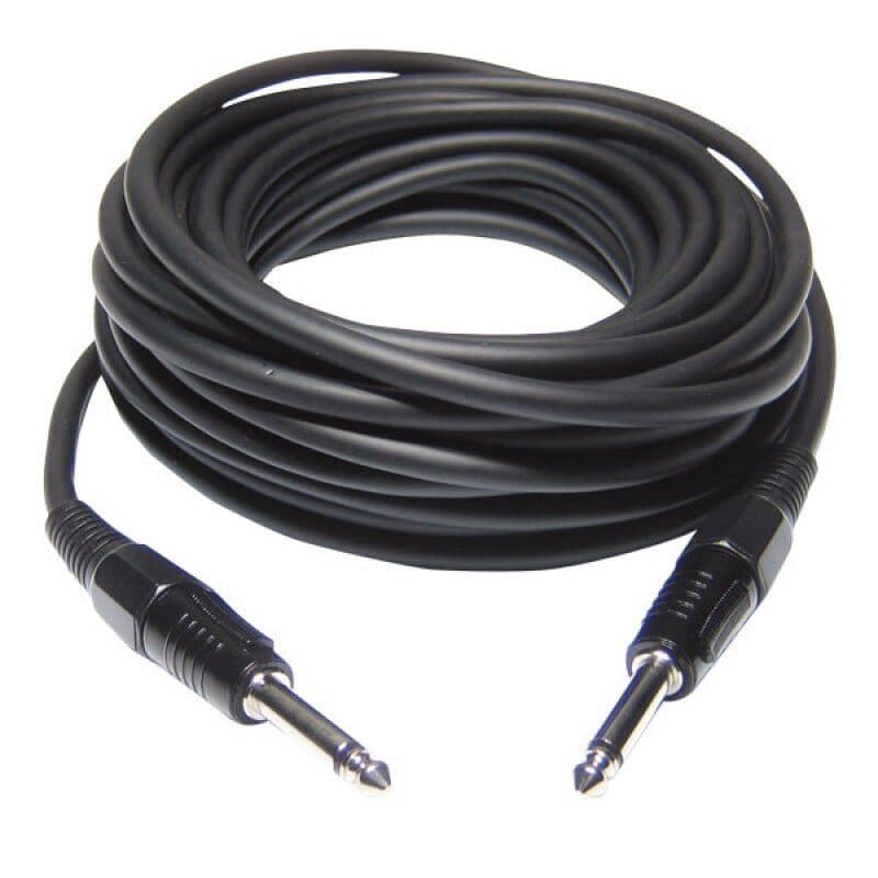 Cavo di linea jack mono maschio 6,35mm 3m - AUDIOPHONY HIT-H7981