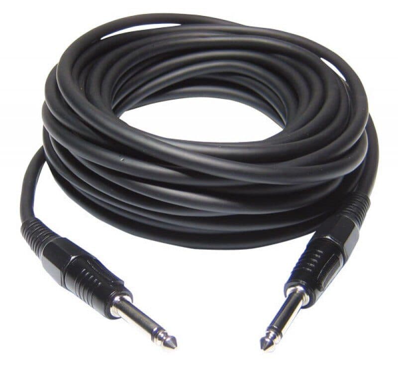 Cavo di linea jack mono maschio 6,35mm 6m - AUDIOPHONY HIT-H7982