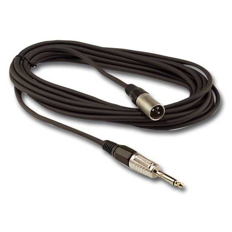 Cavo XLR3-M - jack 6,35 mm TS 3 m - Audiophony HIT-H9297
