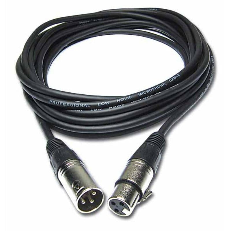 Cavo microfonico 60cm XLR3-F/XLR3-M - Audiophony HIT-H9298