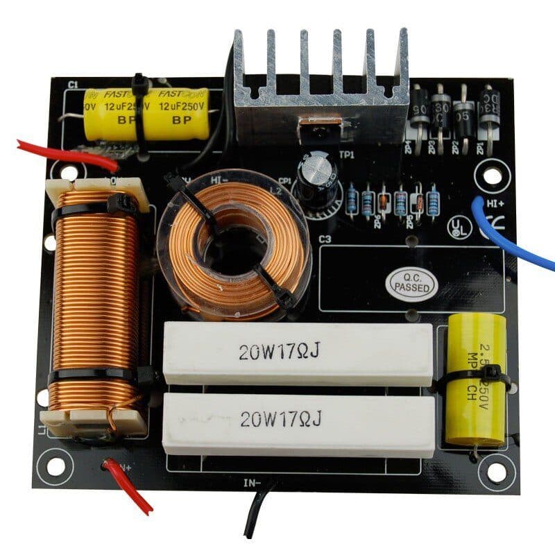 Filtro crossover passivo 2 vie 3 kHz per satellite OCTAVE - AUDIOPHONY AXO-OCTAVE