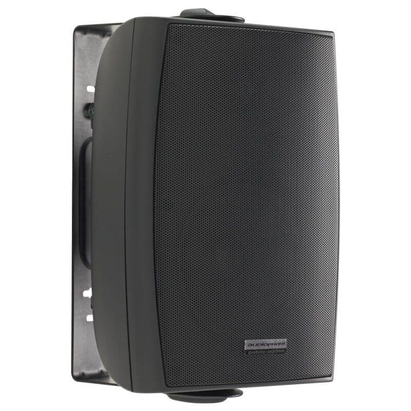 Diffusore da parete 40W nero Hi-Fi 70/100V - AUDIOPHONY PA HIT-H9763