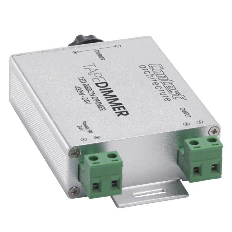Dimmer TAPEDIMMER 1 canale, 24 V, 432 W max, manopola - CONTEST HIT-H9866