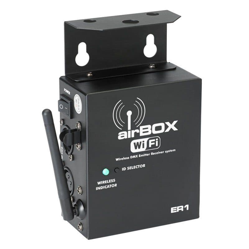Trasmettitore/ricevitore wireless DMX airBOX-ER1 512 canali Wi-Fi - CONTEST HIT-H9966