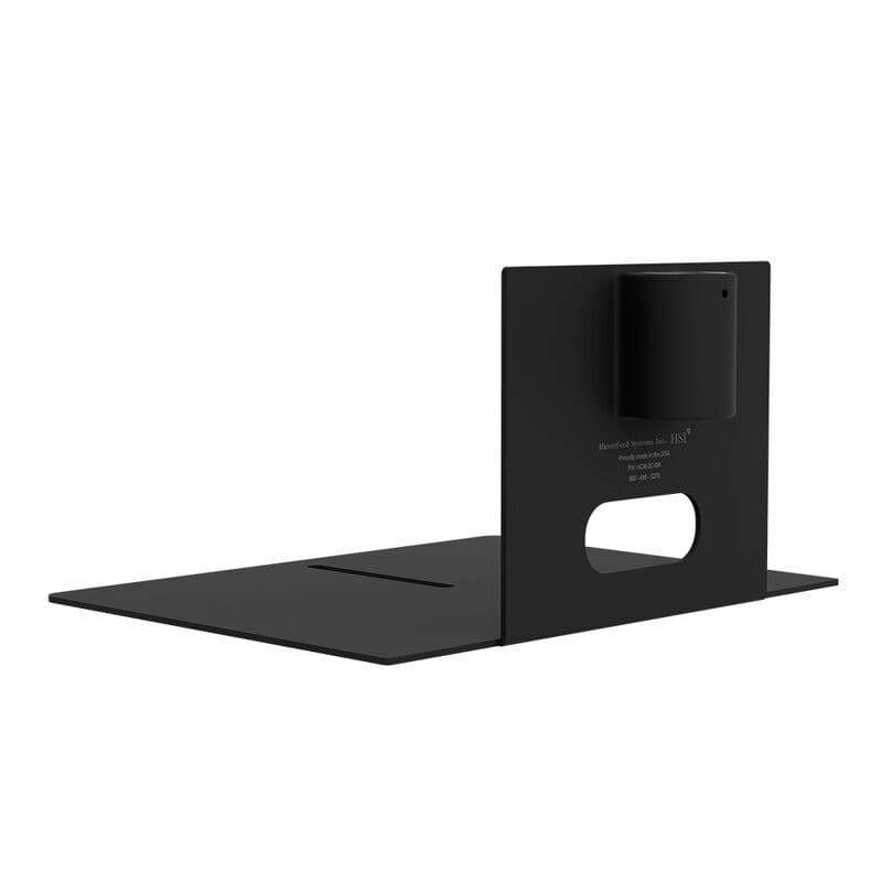 Staffa universale montaggio su palo wide nero - HUDDLECAMHD HUD-HCM-2C-BK