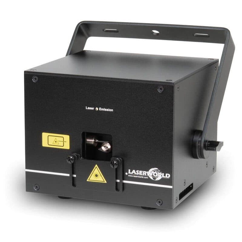 Sistema laser RGB a diodi 1000mW con app - Laserworld CUBE 1 LAS-7640144990503