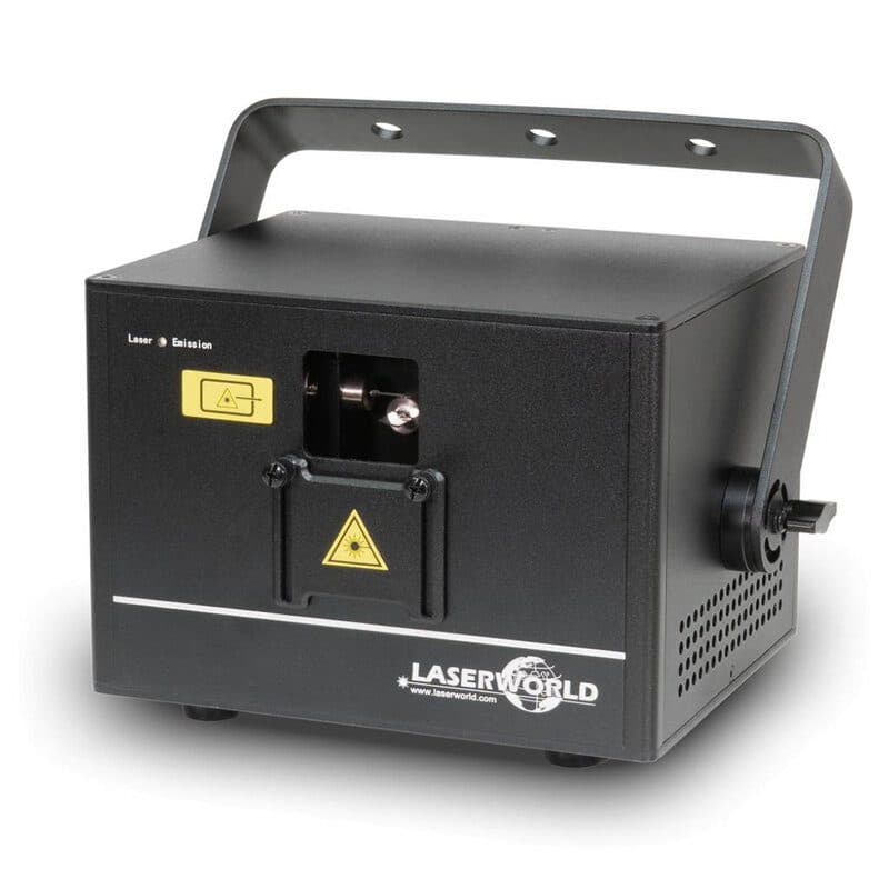 Sistema laser RGB a diodi 3000mW con batteria - Laserworld CUBE 3 LAS-7640144990527
