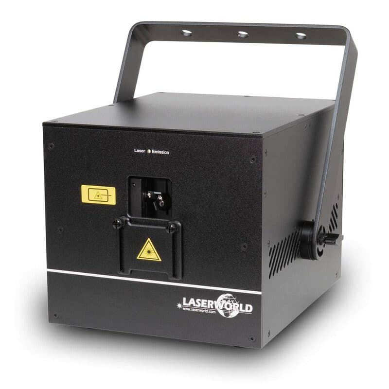 Sistema laser RGB a diodi 7000mW con batteria - Laserworld CUBE 7 LAS-7640144990558