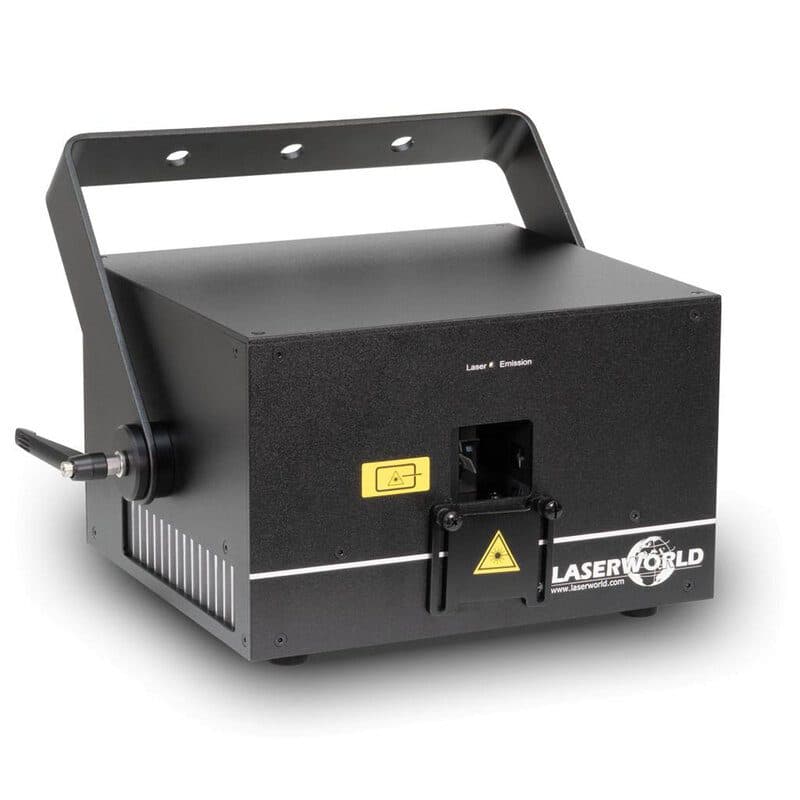 Laser RGB analogico 5800mW CS-6000 micro 30kpps - LASERWORLD LAS-7640144995836
