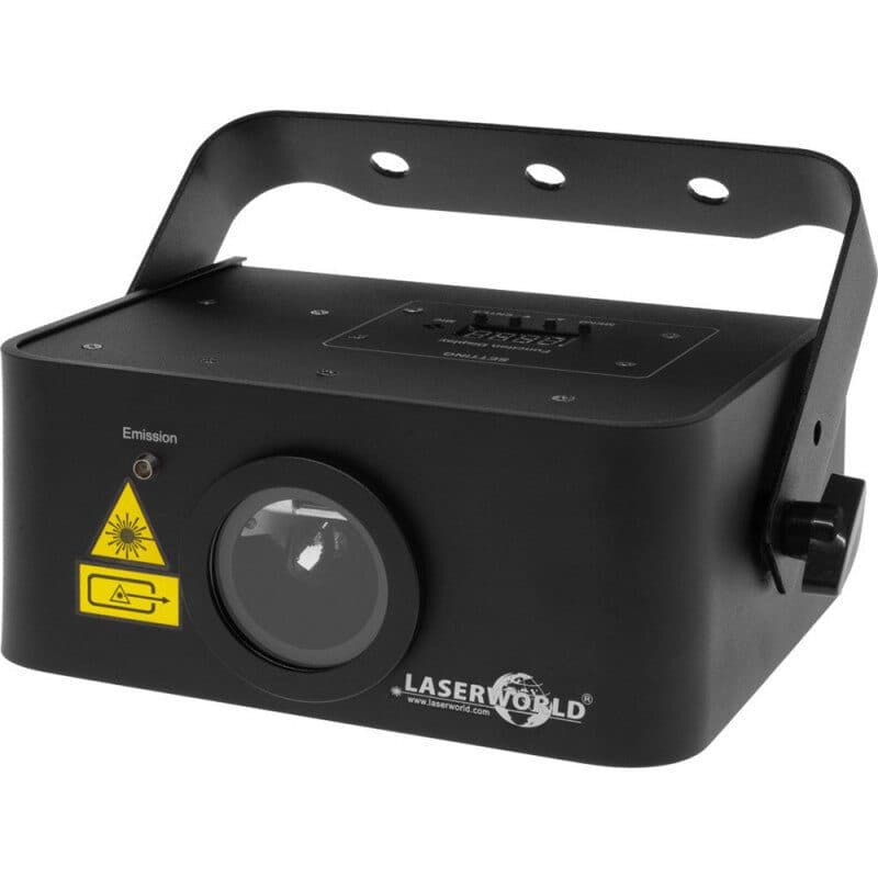 Laser RGB effetto stellare Classe 2 rotazione strobo - LASERWORLD LAS-EL-300RGB