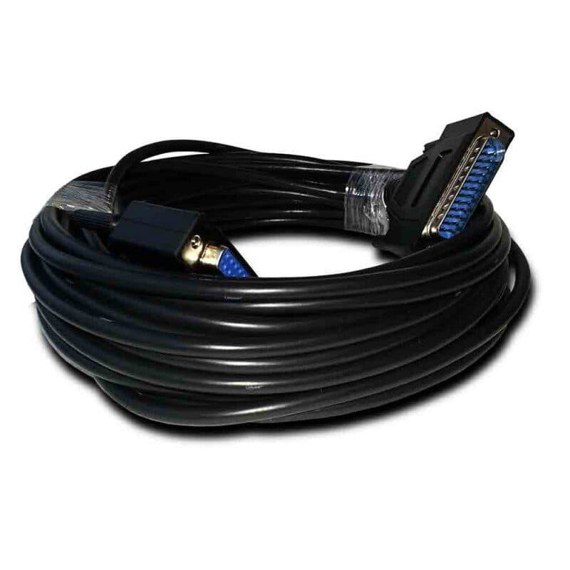 Cavo ILDA 10 m nero bassa resistenza 25 pin - LASERWORLD LAS-ILDA EXT-10