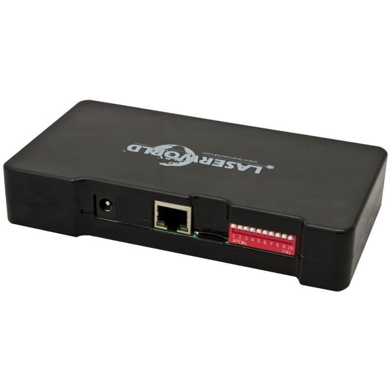 Interfaccia di rete laser ShowNET LAN DMX ILDA - LASERWORLD LAS-LASERWORLD SHOWN
