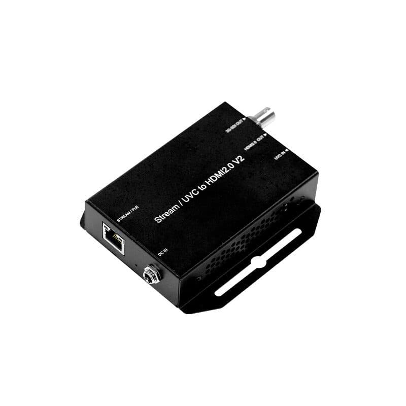 Decoder NDI 5 Dante AV-H HDMI 2.0 e SDI AVMaster-4KNDI-D - EGO DISPLAY LED-DN2-AV4K