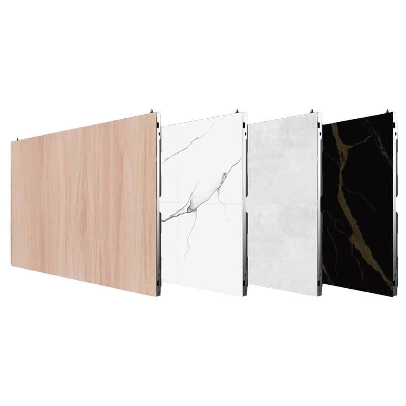 Display LED indoor P1.2 COB superficie texturizzata architetturale - EGO DISPLAY LED-EASYNAT-P1.2