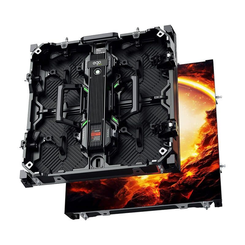 Pannello LED rental indoor P1.9 500x500 HOB curvabile ±7,5° - EGO DISPLAY LED-IRIDAH-1.9