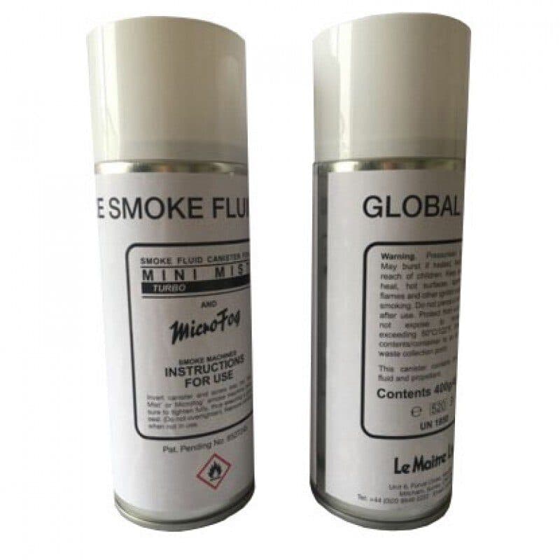 Liquido fumo Global Deluxe bomboletta pressurizzata, 12x400ml - LE MAITRE LEM-1911