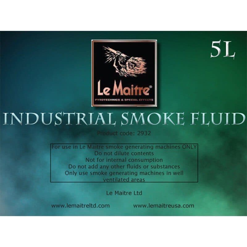 Liquido fumo industriale, tanica 200L, nebbia densa persistente - LE MAITRE LEM-1913B