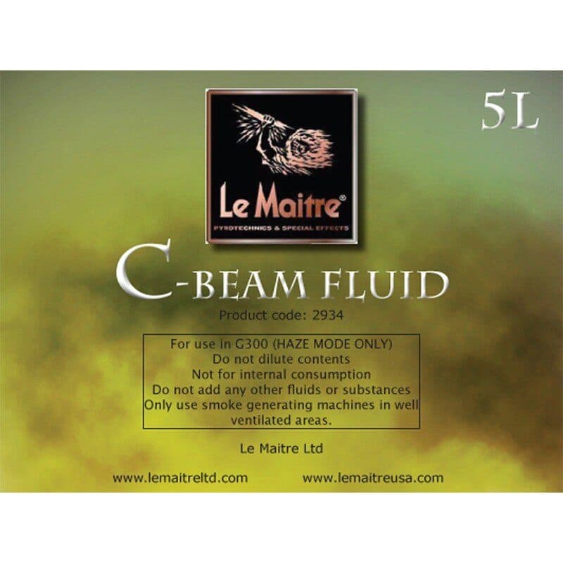 Liquido haze C-Beam, 4 taniche 5 L per G300 - LE MAITRE LEM-2934