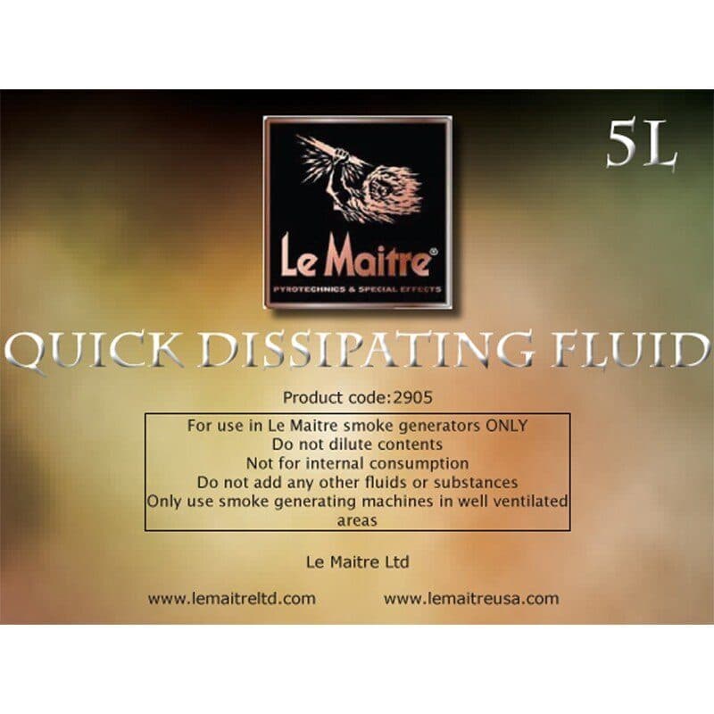 Liquido fumo dissipazione rapida, tanica 200L - LE MAITRE LEM-2945