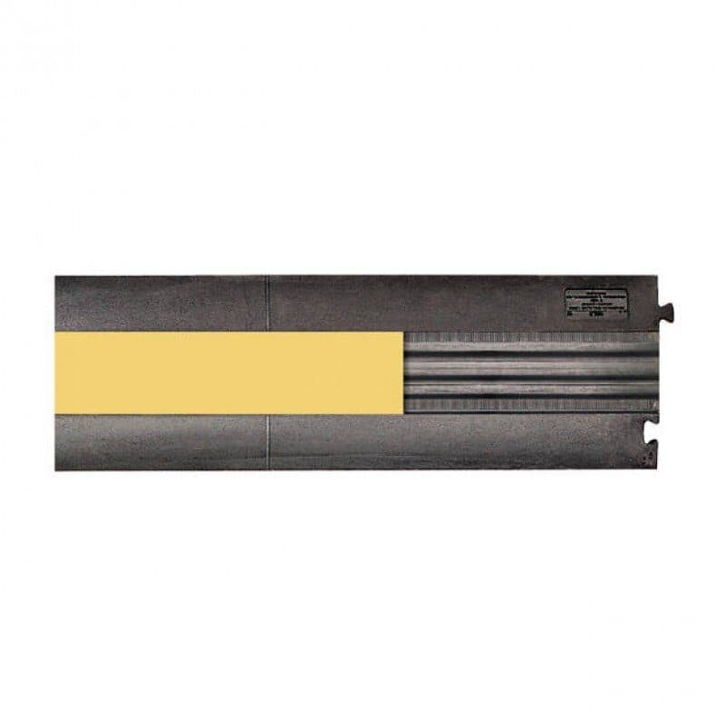 Pedana passacavo 3 canali 250x34x1000 mm conf. 5 pz - LITEC LIT-CC25HD
