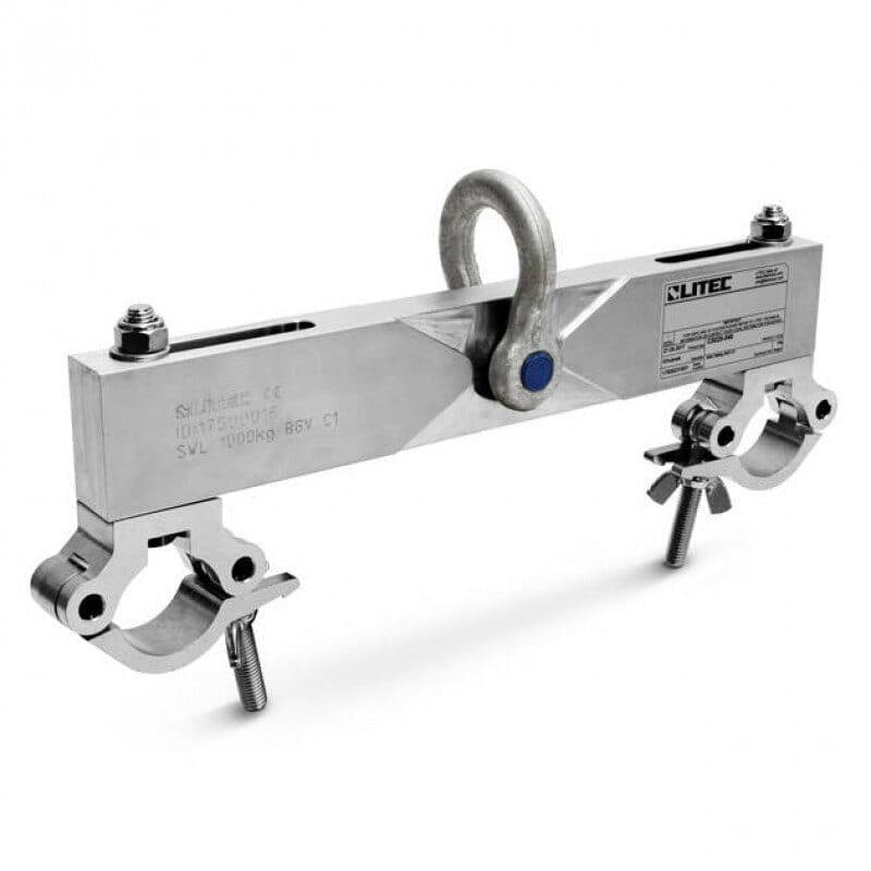 Supporto a soffitto tralicci serie 30-40 argento - LITEC CS029-40