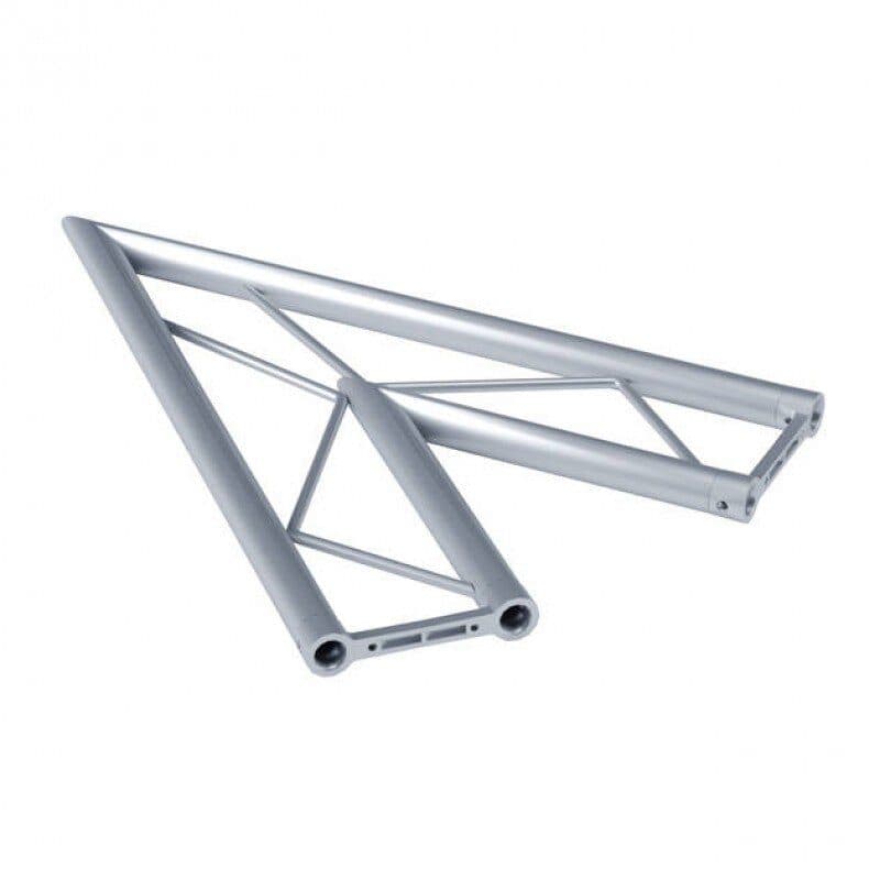 Flat section truss corner 25 cm 2-way 45° horizontal - LITEC LIT-FX25SAL2045P